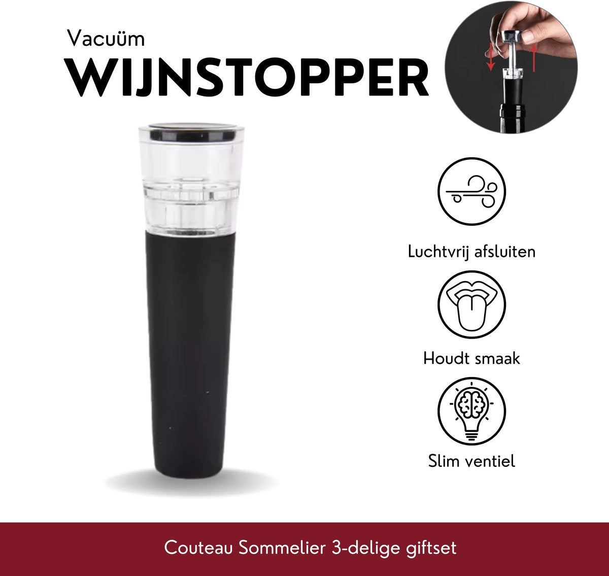 Couteau Sommelier wijnaccessoires als cadeau