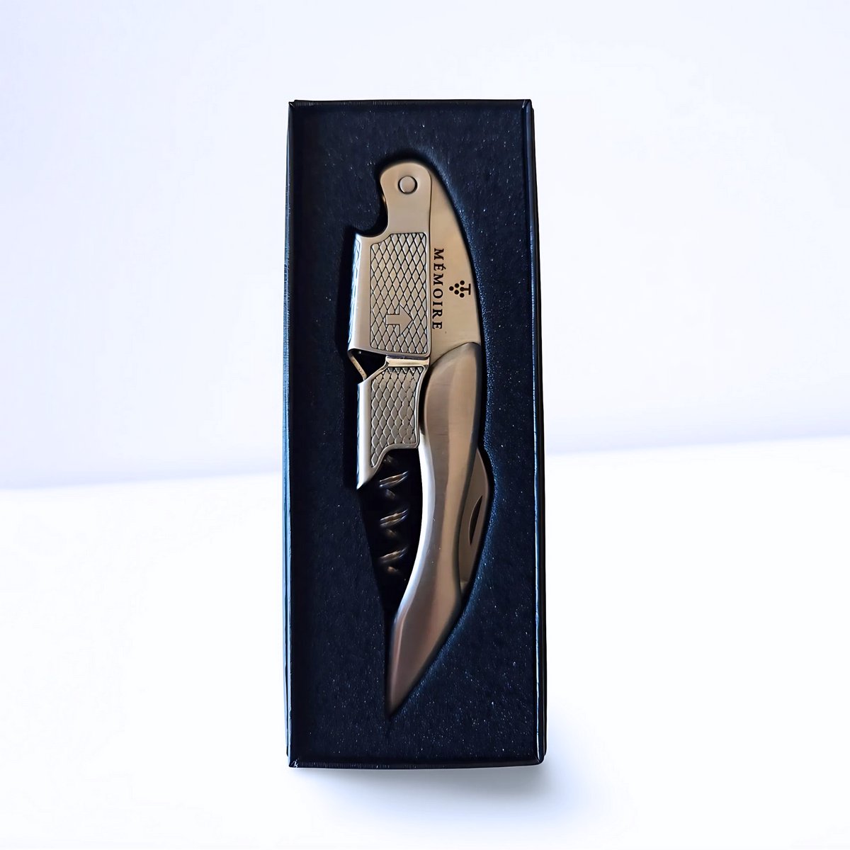 Couteau Sommelier - Wine opener made of solid stainless steel