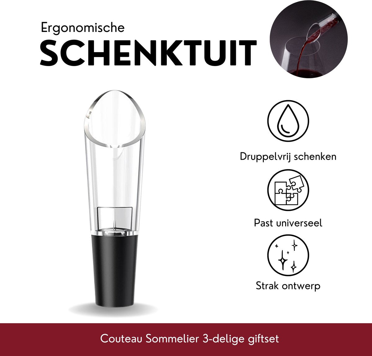 Couteau Sommelier cadeaupakket voor wijnliefhebbers