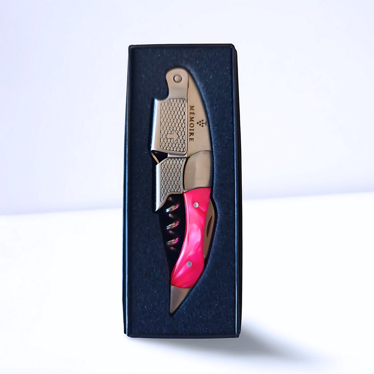 Couteau Sommelier Résine Roze & RVS