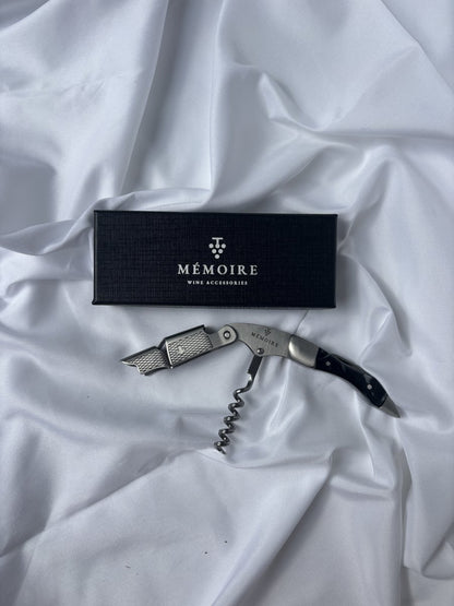 Couteau Sommelier Resin - Black &amp; Stainless Steel