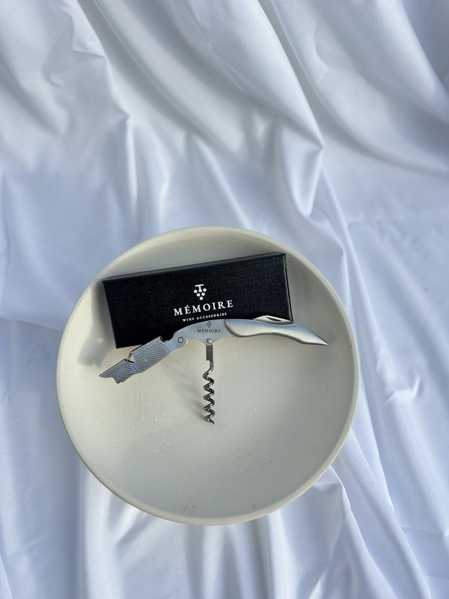 Couteau Sommelier - Wine opener made of solid stainless steel