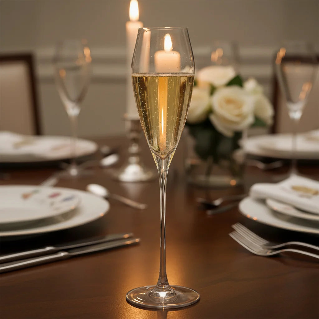 Flûte Diamante champagnefluiten van Mémoire