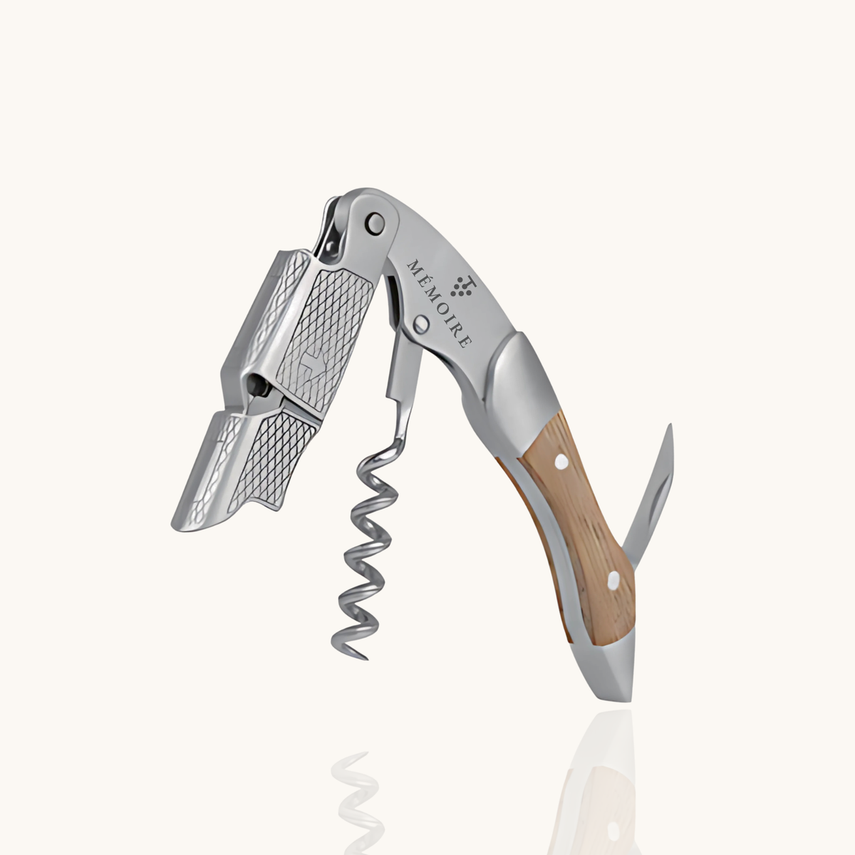 Couteau Sommelier Eikenhout & RVS
