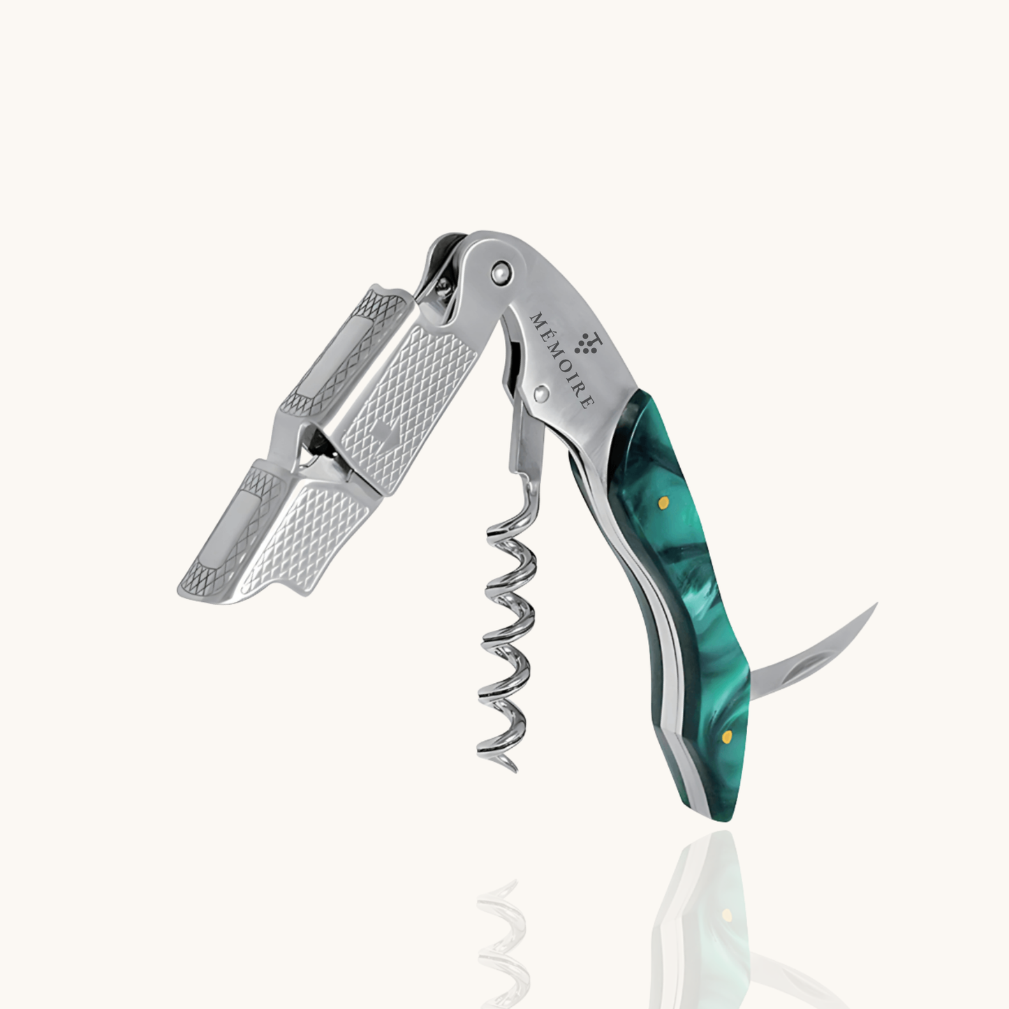 Couteau Sommelier Résine - Green