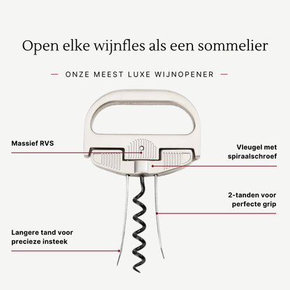Élitaire - Tweedelige Wijnopener