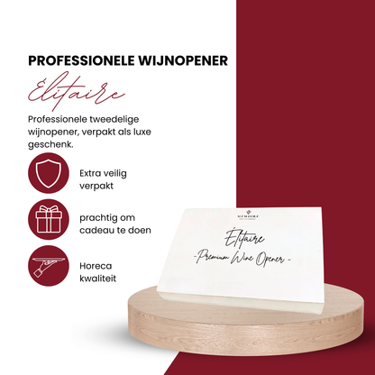Élitaire - Tweedelige Wijnopener