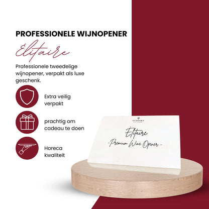 Verpakking van Élitaire - Tweedelige Wijnopener