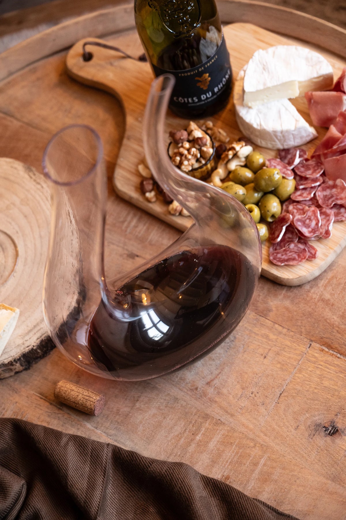 Prestige Decanter van de zijkant
