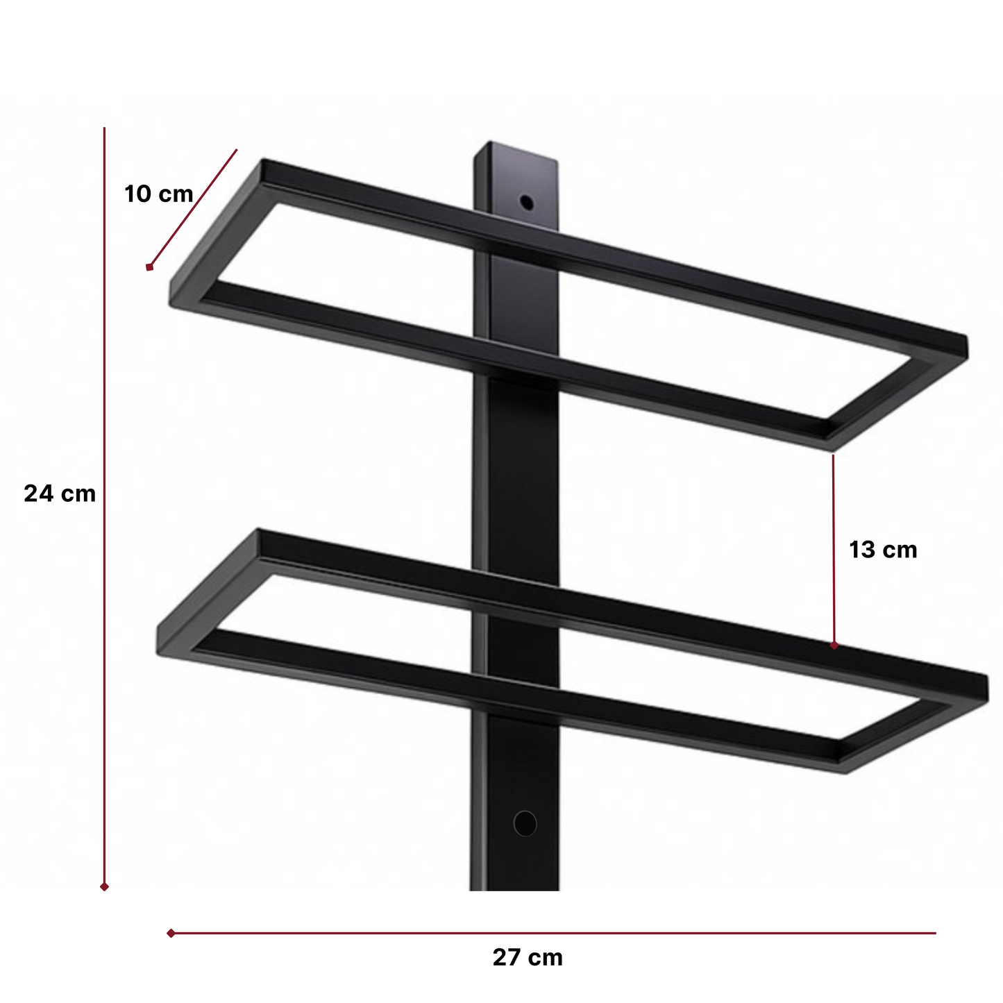 Reserve Wall Wine Rack - For 2 Bottles