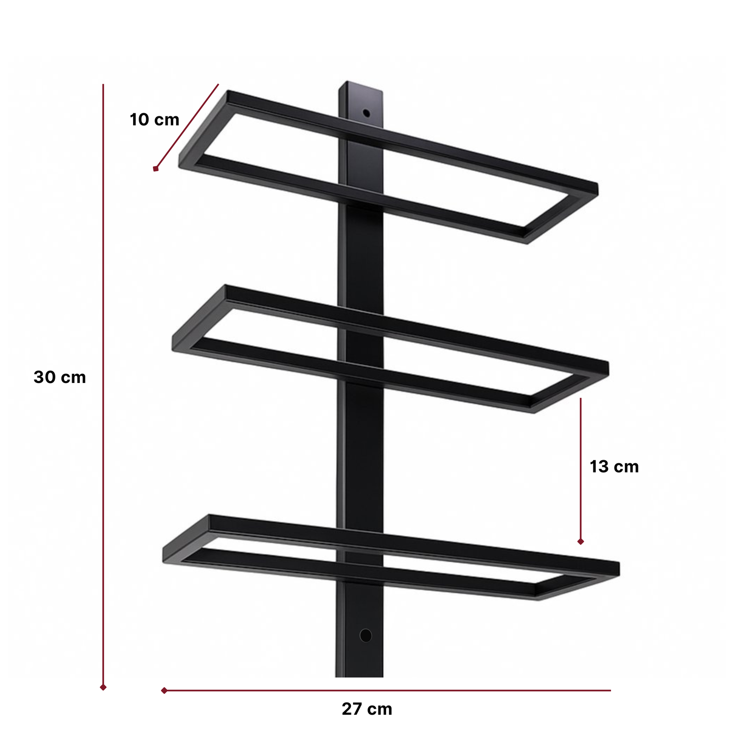 Reserve Wall Wine Rack - For 3 Bottles