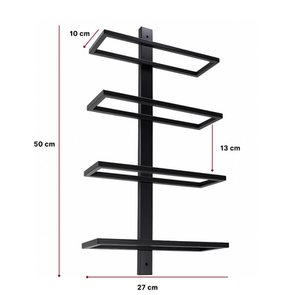 Reserve Wall Wine Rack - For 4 Bottles