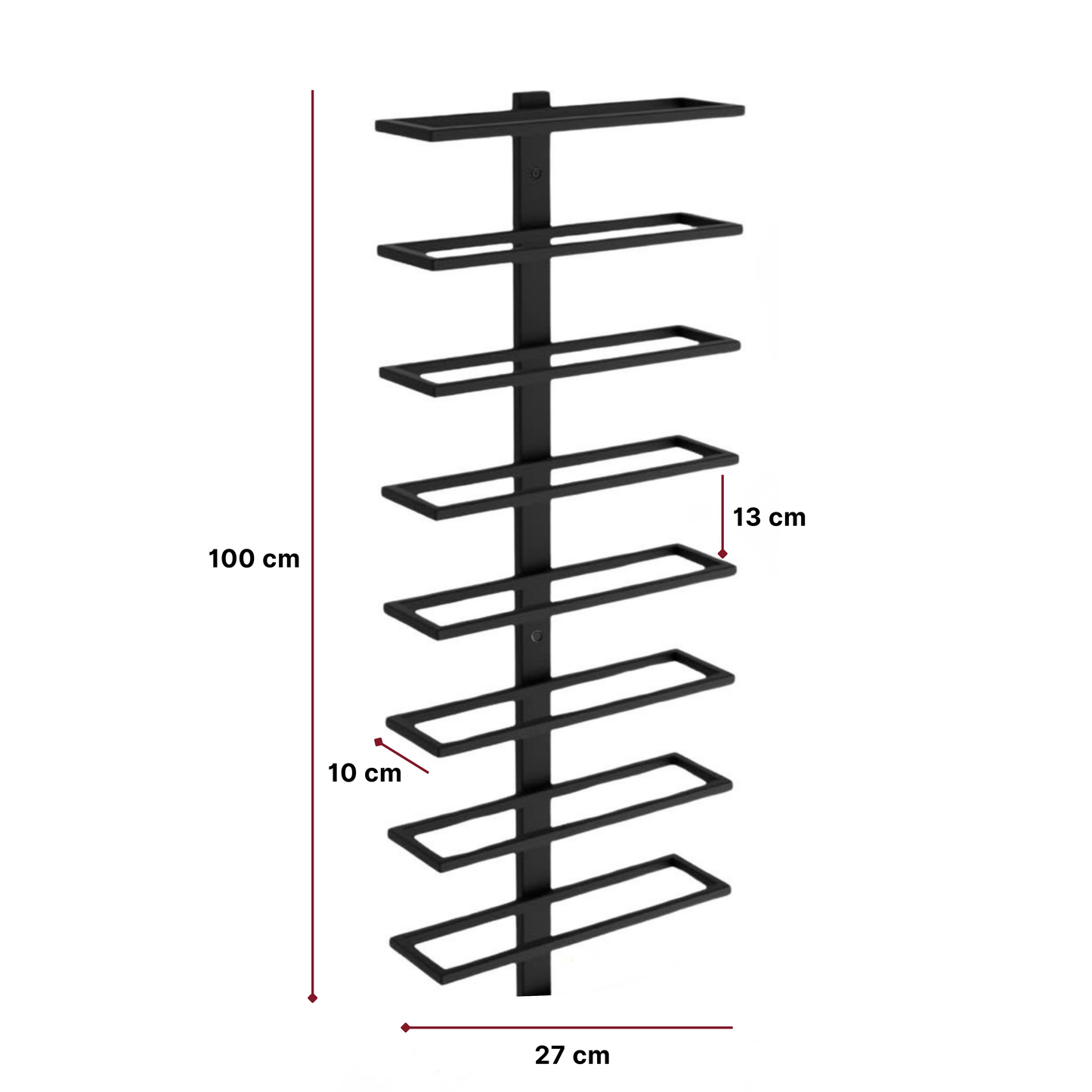 Reserve Wall Wine Rack - For 8 Bottles