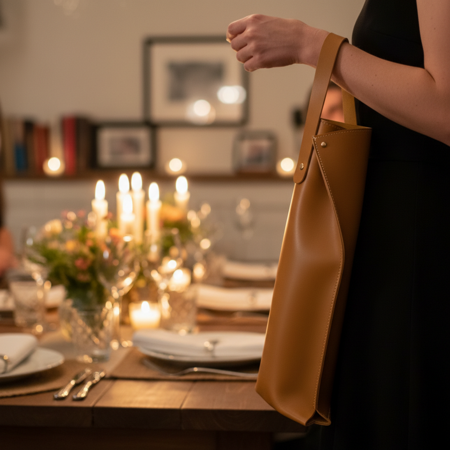 VinoPorta Wine Packaging - Ochre Yellow (2 pcs)