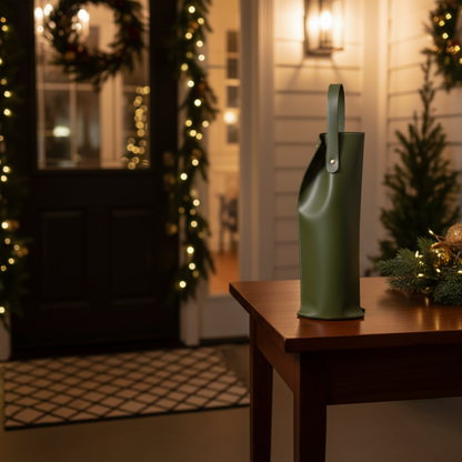 VinoPorta Wine Packaging - Olive Green