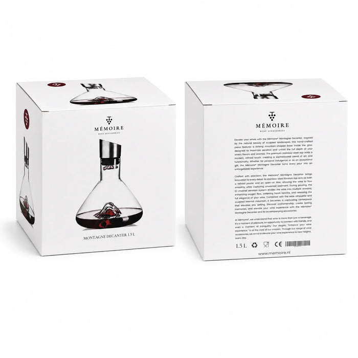 Montagne – Decanteerkaraf 1,6 L met Beluchter
