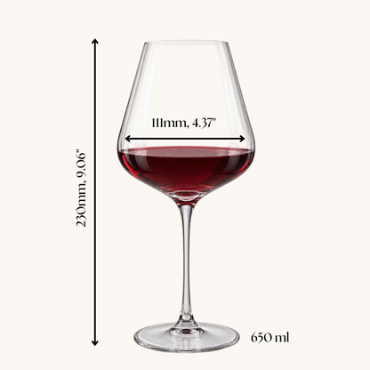 Sangiovese wijnglazen - 6 stuks