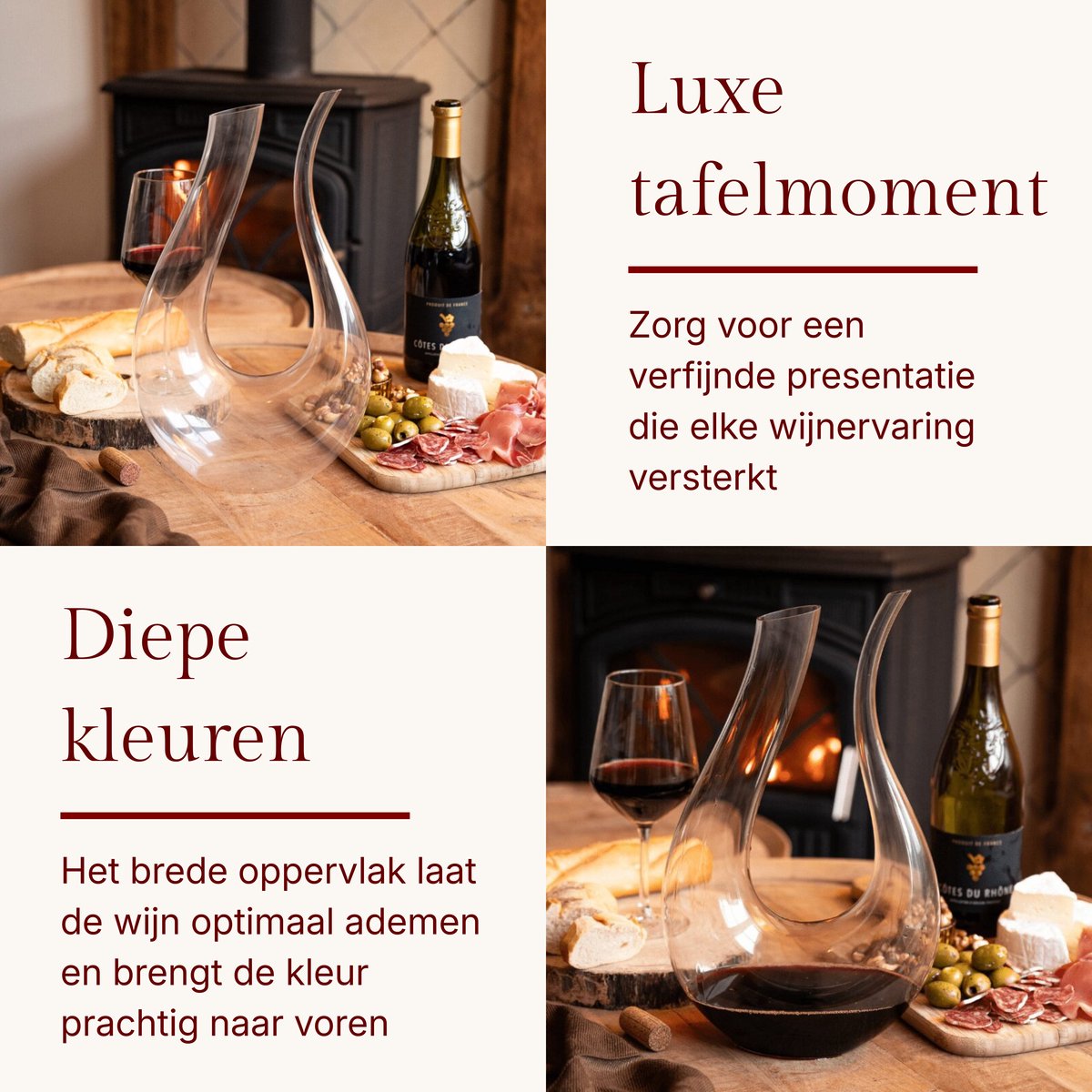 Infographic over Prestige Decanter