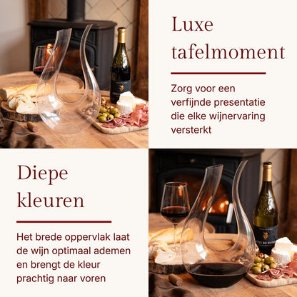 Infographic over Prestige Decanter
